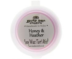 Busy Bee Kerzen Honig und Heather Wachs-Tart Schmelzen, rosa, Set von 6