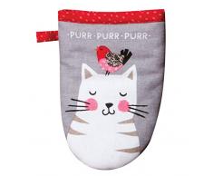 Kay Dee Purr Grabber Mitts Ofenhandschuh, Baumwolle, verschieden, 5.5 x 7.5