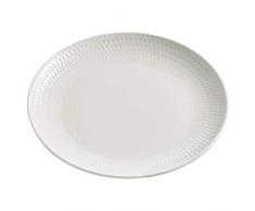 kleiner Teller, Kuchenteller DIAMONDS ROUND D. 18cm weiß Maxwell & Williams