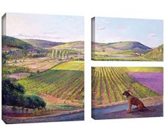 Tremont Hill Watching aus der Wände, Old Provence, 1993, Violett, 91,4 x 121,9 cm