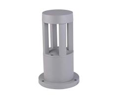 V-TAC LED Gartenleuchte mit Erdbefestigung 10 W, Ip65 grau