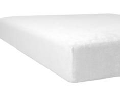 Kneer 4076015 Frottee Kinder-Spannbetttuch Qualität 40, Größe 60/120-70/140 cm, Natur