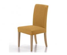 Zebra Textil Elastische Stuhl-Husse mit Rückenlehne - Beta, Farbe Gold, Größe Standard, (mehrere Farben verfügbar)