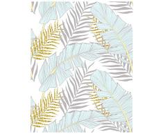 Blooming Wall Tapete, selbstklebend, Tropisches Palmenblatt