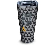 Tervis 1323001 Thermobecher mit Deckel, Edelstahl, 18/8 Edelstahl, silber, 30oz