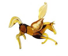 EE Glass Pegasus klein Glasfigur mundgeblasen Kunstfiguren Sammlerfigur