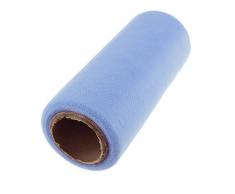 Homeford Premium American Tüll Rolle, Made in USA, 6, 25 Meter, Orchidee, 15,2 cm