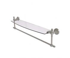 Allied Messing rd-33tb/24-sn Retro Dot Collection 24 Single Regal mit Handtuchhalter Bar, Satin Nickel