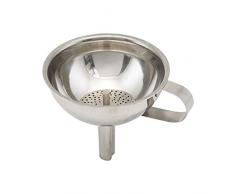 House Doctor 258980503 Trichter, silberfarbenes Finish, edelstahl