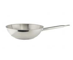 Commichef WOK-28 Wokpfanne aus Edelstahl