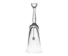 Crystaljulia Kristall Glocke, Bleikristall, transparent, 20 cm
