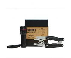 Twos Company Taschenlampe und Multitool-Set (Batterien Nicht im Lieferumfang enthalten)