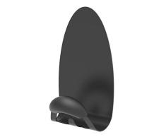 ALBA PMMAG N Hakenleiste, magnetisch, Stahl/Schaumstoff, Schwarz, mittel