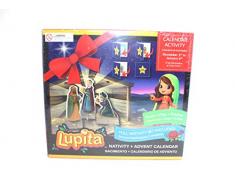 Lupita Adventskalender Krippenset zweisprachig Calendario de Adviento