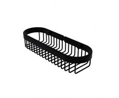 Allied Brass BSK-200LA-BKM Duschkorb, oval, matt schwarz