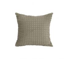 PICCOCASA Flauschiger Überwurf-Kissenbezug aus weichem Kunstfell, Plüsch, luxuriös dekorativ für Sofa, Couch Bett, Auto, Light Army Green, 1 Pack/20 x 20