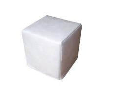 Insula Sana Sitzwürfel 45x45x45 cm - Kunstleder Creme
