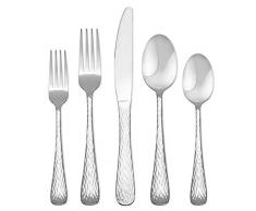 Hampton Forge 20 Stück Melodie, Besteck Set, Metallic