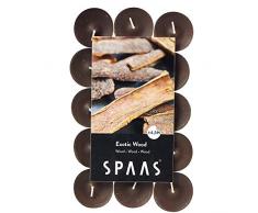 Teewärmer, exotisches Holz, 30 Stück