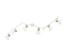 ACTION by WOFI TEXEL Deckenspots, Kunststoff, 168 W, Weiß