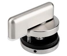 Garosa Türschloss aus Zinklegierung, Sichtschutz, Türschloss für öffentliche Toilette, Türschloss mit Vacant aktivierter Anzeige und Schraubbefestigung, Werkzeug für öffentliche Badezimmer Toilette