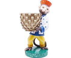 Kare Übertopf Monkey, Mehrfarbig, One Size