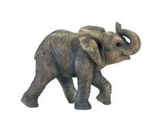 Zings & Thingz 57074089 Elefant Gartenfigur grau