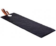 The Just Slate Company rechteckig Aufhängen Servierbrett mit Kupfer Haken