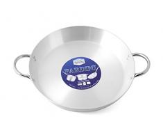 PARDINI Omnia Schmorpfanne mit 2 Griffen, Aluminium, Grau, 36 cm