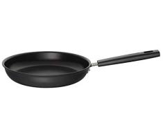 Fiskars Bratpfanne, Ø 26 cm, Für alle Kochfelder geeignet, Aluminium/Kunststoff, Kratzfest, Antihaftbeschichtung, Hard Face, Schwarz, 1052223