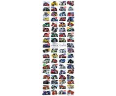 Koolart - Streetcars - Türposter XXL-Poster Autos - Grösse 53x158 cm