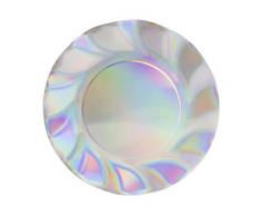 Sophistplate Salatteller, gewellt, schillernd, 24 Stück
