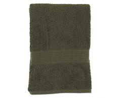 J & M Home Fashions Provence Badetuch olivgrün