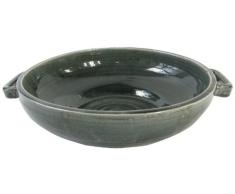 Kersten Deko Schale 41,5 x 34 x 11 cm, Terra grau
