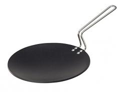 Futura Tava Grillplatte mit Antihaftbeschichtung, konkav 10 Inch 4.88mm Thick schwarz