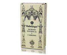 Radhe Shyam 1600180 Räucherstäbchen Pontifical und Kohle, Mehrfarbig, extra klein