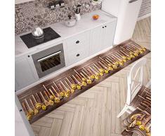PETTI Artigiani Italiani Teppich für Küche 52x280 cm Pasta 2