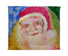 Betsy Drake Santa s Face Wand-Außenleuchte hängend, 61 x 76,2 cm
