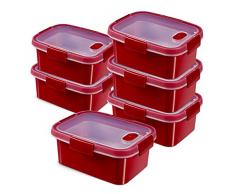 CURVER Smart Dampfgarer, rechteckig, 1,2 l, 6 Stück