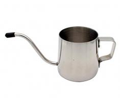 Hillento Lange schmale Tülle Kaffeekanne - 304 Edelstahl mit hängenden Ohr Hand stumpfen Gießen über Gooseneck Wasserkocher für Kaffee und Tee, (8.5oz / 250ML)