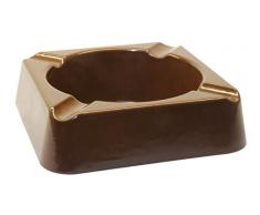 Stinky Stinky Composite Zigarre Aschenbecher 4 Zigarre Aschenbecher, Braun