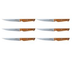 Prestige Moments Steakmesser, Edelstahl und Akazie, Holz, 6-teilig
