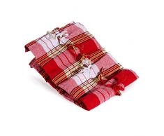 Dermapeel Pestemal Waschlappen türkisches Peshtamal Badetuch Strandtuch Gym Handtuch Spa-Handtuch Sporthandtuch Karo Handtuch 100% Baumwolle Produkt rot