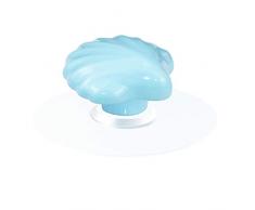 2 PCS Multifunktions-Kleiderbügel Clips, Neue Aufhänger Clips für Einfügen Handy, ID-Karte, Make-up Pinsel, Hand Scream, Skin Care Produkte/Verwendung in Bad, Kleiderschrank, Balkon – - lila + blau