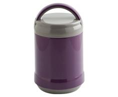 Quid Go Exyl Thermoskanne 1,5 litro grau und granatrot