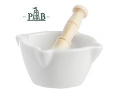 Porcellana preparazione Mörser und Stößel, Porzellan, Mehrfarbig, 0,1 x 0,1 x 0,1 cm