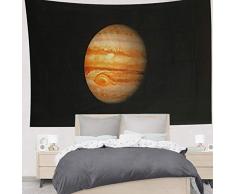 Gokul Handloom Wandbehang 3D-Druck Galaxie Wandteppich Milky Way Gobelin Night Sky Tapisry Wand Gobelin Nebula Planet Gobelin Meditation für Wohnzimmer, Schlafzimmer 85x55 Design 8