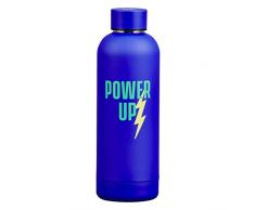 Yes Studio YST201 Power Up Water Bottle Wasserflasche, 18/10-Stahl