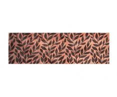 Golze 1500075015006 LS-Mats, Design Blätter Premium Fussmatte, Mikrofaser, Mehrfarbig, 67 x 170 x 1, cm
