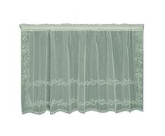 Heritage Lace Sheer Divine Tierfigur 60 by 36-Inch Flax